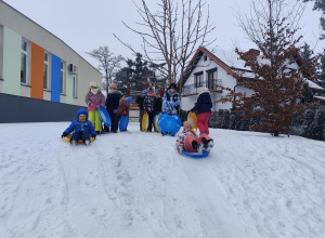 Zabawy na śniegu