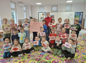 "Nie złość się - daj całusa"- zajęcie logopedyczne