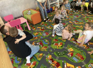 Spotkanie z muzykiem w naszym przedszkolu